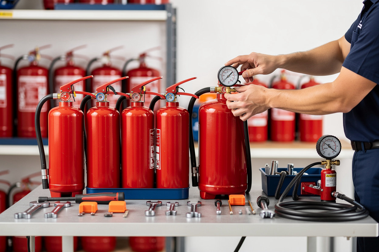 Yangın Sanayi ve Ticaret Limited Şirketi professional fire extinguisher refilling and maintenance services in Istanbul